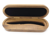 Buck 501 Squire Folding Pocket Knife Walnut Wood Storage Box Display Case