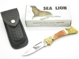 Vtg Parker Imai KF-266 Seki Japan Wildlife Sea Lion Folding Hunter Pocket Knife