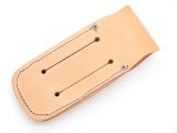 Case XX 6265 Brown Natural Leather 5 1/4 Folding Hunter Camp Knife Sheath (Blem)