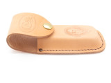 Case XX 6265 Brown Natural Leather 5 1/4 Folding Hunter Camp Knife Sheath (Blem)