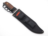 Vtg Fury 66037 Combat Bowie Tak Fukuta Seki Japan 14.5" Fixed Blade Knuckle Guard Knife