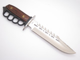 Vtg Fury 66037 Combat Bowie Tak Fukuta Seki Japan 14.5" Fixed Blade Knuckle Guard Knife