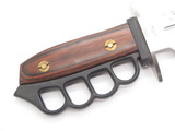 Vtg Fury 66037 Combat Bowie Tak Fukuta Seki Japan 14.5" Fixed Blade Knuckle Guard Knife