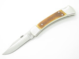Buck 110 110BNSSM4 Custom Torch Bone Pocket Clip Folding Hunter Lockback Knife