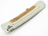 Buck 110 110BNSSM4 Custom Torch Bone Pocket Clip Folding Hunter Lockback Knife