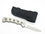 2001 Buck 560 Titanium Xlti Folding Hunter 110 Lockback Knife & Sheath