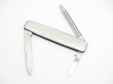 Vtg 1970s Rostfrei German Stainless Gentleman Folding 3 Blade Pocket Knife
