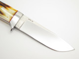 Tom Buckner USA Custom Handmade Sambar CPM154 Loveless Fixed Blade Hunting Knife
