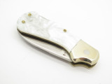 Vintage Edge Mark Explorer 120 Seki Japan Squirrel Hunter AUS8A Folding Pocket Knife