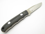 Bob Dozier Arkansas Custom D2 Black Micarta Fixed Blade Hunting Knife & Sheath