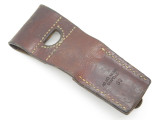 Vtg 1966 Swiss Army Surplus Bayonet Leather Frog For K31 K1911 V1957 Scabbard
