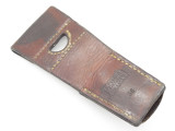 Vtg 1968 Swiss Army Surplus Bayonet Leather Frog For K31 K1911 V1957 Scabbard
