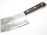 Sharpened Vtg Dasco Kitchen Cutlery Heavy 8" Meat Cleaver Butcher Kitchen Knife