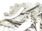 Misc. Lot 70 + Vtg Schrade USA Folding Pocket Knife Tool Blade Blank Making Part