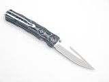 Mcusta MC-0201 Bamboo VG-10 Blade Gray Micarta Linerlock Folding Pocket Knife