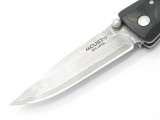 Mcusta Seki Japan Basic MC-0012D Micarta Damascus Linerlock Folding Pocket Knife