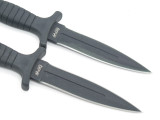 Closeout Lot of 2 *no Sheath* Fury Tactical 65594 Fixed Blade Dagger Knife
