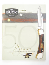 2014 Buck Dealer Knife Catalog Fixed 119 Folding Hunter 110 50th Anniversary