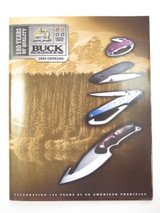 2002 Buck 100 Years Dealer Knife Catalog Book Fixed Folding 110 124 119