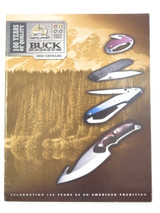2002 Buck Dealer Knife Catalog Merchandise Book Fixed Folding 110 124 119