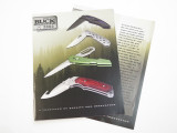 2003 Buck Dealer Knife Catalog Brochure Book Fixed Folding 110 124 119