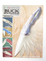 2004 Buck Dealer Knife Catalog Price List Book Fixed Folding 110 124 119