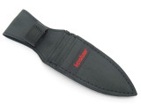Kershaw Kai 4.25" Fixed Blade Dagger Throwing Knife Nylon Sheath 3 Blades