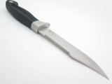 Circa 2000 Kershaw Kai 2010 Seki Japan AUS6A Utility Fixed Blade Hunting Knife