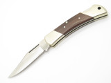 Vtg Tiger 4 (Um) Handmade German 440 Medium Folding Hunter Lockback Pocket Knife