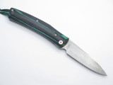 Mcusta Higonokami Green Wood & VG-10 Higo Friction Folder Pocket Knife Seki
