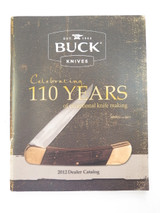 2012 BUCK DEALER KNIFE CATALOG PRICE LIST BOOK FIXED FOLDING 110 184 124 119