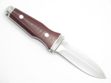 Vtg 1977 AG Russell Sting II Micarta 8" Large Dagger Boot Knife Solingen Germany