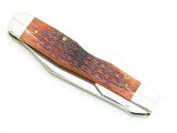 2003 Case XX 6111 Cheetah Case Brothers Chestnut Bone Swing Guard Folding Knife