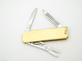 Frontier Ruby Award Seki Japan Small Gold Lobster Gentleman Folding Pocket Knife