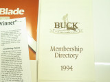 Lot Buck Tool Bucktool Knife Folder BCCI Directory Ultrablade + 110 124 119 184