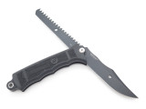 Sog Revolver Robbie Roberson Black Swivel Saw And Knife With Sheath