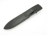 Buck 976 Dagger Black Leather Fixed Blade Custom Knife Sheath