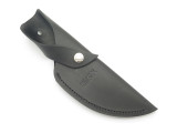 Buck 401 Kalinga Black Leather Fixed Blade Hunting Knife Sheath