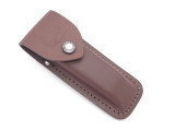 BCCI Club 25th Anniversary Buck 110 Folding Hunter Brown Leather Knife Sheath