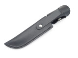 Buck 119 Special Black Leather 6" Fixed Blade Hunting Knife Sheath