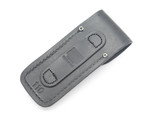 Buck 110 Folding Hunter Black Leather Lockback Knife Large Auto Size Sheath