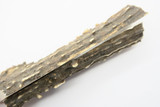INDIA SAMBAR STAG SCALE SLAB 5.3" x 1.6" FOLDING FIXED KNIFE MAKING HANDLE GRIP