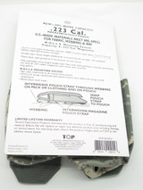 T.O.P M1626 .223 Cal Digi Camo 6 MAG Magazine Ammo Pouch Case Holster Molle Bag