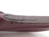 Buck 408 Kalinga Pro Burgundy Leather Fixed Blade Hunting Knife Sheath