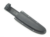 Gfeller Idaho USA Al Mar Replacement Black Leather Fixed 6.5" Blade Knife Sheath
