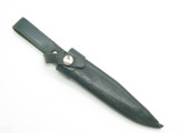 Vtg Germany 4.75" Blade Small Green Leather Fixed Blade Hunting Knife Sheath