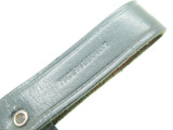 Vtg Germany 4.75" Blade Small Green Leather Fixed Blade Hunting Knife Sheath