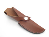 Remington USA Brown Leather Fixed 3.75" Blade Hunting Knife Sheath