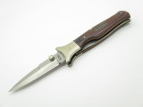 Vtg Boker Magnum Crest Seki Japan Folding Boot Linerlock Hunter Pocket Knife