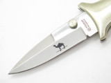 Vtg Boker Magnum Camel Seki Japan Folding Boot Linerlock Pocket Knife *blem